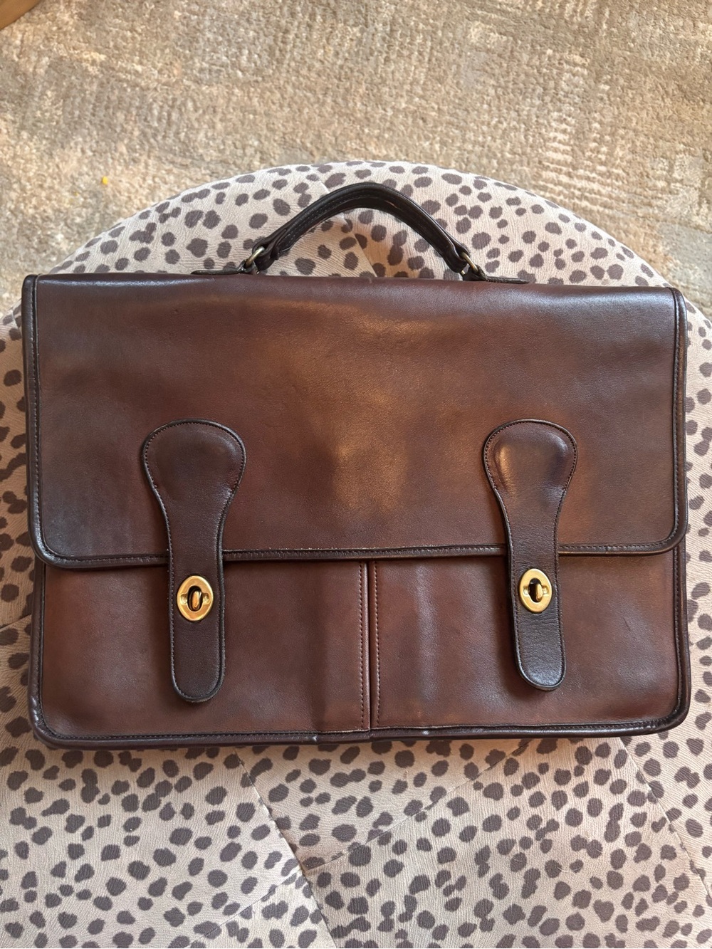 Authentic coach BRIEF bag